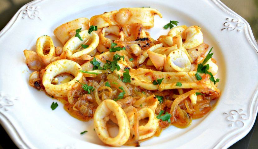 Кальмары по-китайски