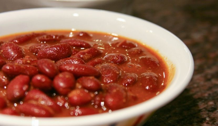 Пряная фасоль