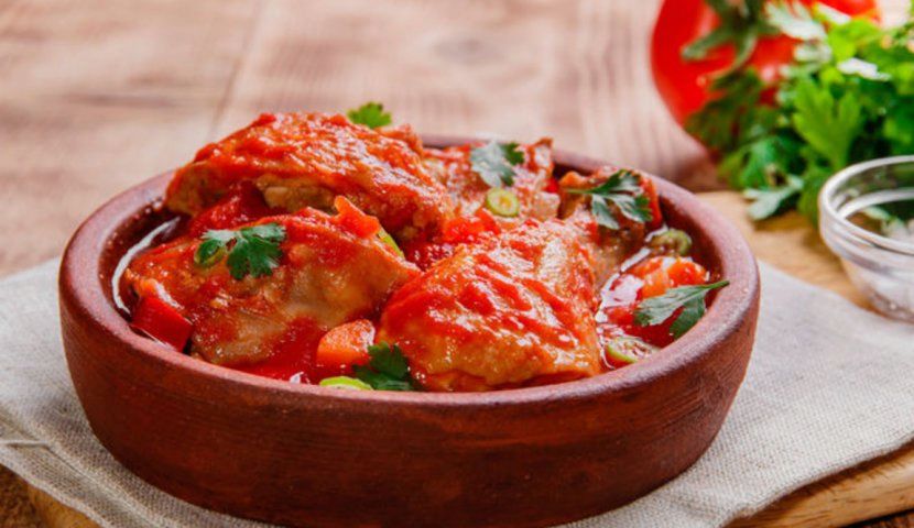 Чахохбили с огоньком