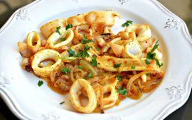 Кальмары по-китайски